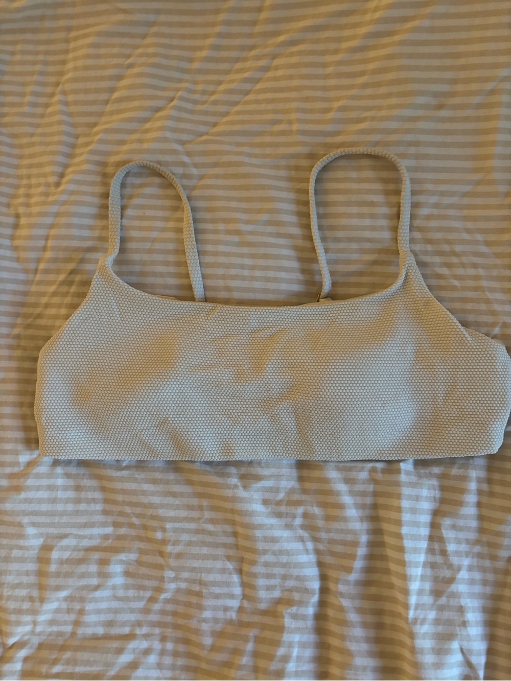 Athleta Textured Swim Top